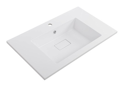 Раковина Cezares 80 см CZR-800/480-LV-MR-PRS белый