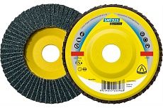 Круг лепестковый тарельчатый SMT925 115х22.23 мм, P60, выпуклый) Klingspor 321715