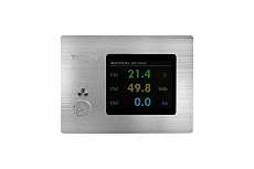 Многофункциональный дисплей/ передатчик Teren вход и выход rs485/modbus rtu, 3 ключа и винт для отбора проб, 4 отверстия, горизонтальный тип MFDP88811H1