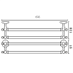 Полотенцедержатель Art&Max Antic AM-E-2648AL хром
