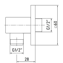 Шланговое подключение E.C.A 102126388