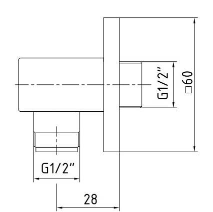 Шланговое подключение E.C.A 102126388