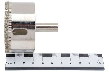 Коронка по стеклу (55 мм; ц/х) Vertextools 333-55