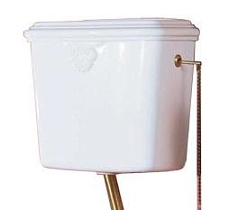 Бачок для унитаза Azzurra Jubilaeum JUCSAL000000BI/(JUB400/C bi)