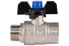 Шаровой кран PROFACTOR PF STRONG ручка бабочка в/н 3/4 дюйма PF FBV 286