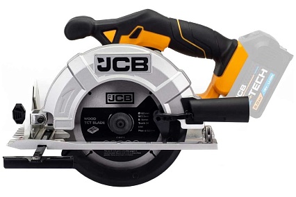 Аккумуляторная циркулярная пила JCB 18 V, 3650 об/мин, диаметр диска 165 мм, без аккумулятора -18CS-B-E(57253) JCB-18CS-B-E(57253)