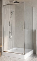 Душевой уголок BelBagno LUCE-A-1-100/100-C-Cr 100x100 прозрачный, хром
