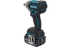 Аккумуляторный ударный гайковерт Makita бесщеточный, 18 В, 1x5 Ач Li-ion, 0-1800/2600/3500у/м, 280 Нм, квадрат 1/2&quot;, 1.7 кг, кор., подсв, М10-М20, кейс DTW285RTK
