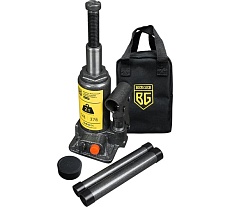 Бутылочный гидравлический домкрат Berger BG 2т. РЕБЕРГ BG1269