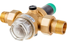 Клапан понижения давления на холодную воду Honeywell диапазон регулировки 1.5-6 атм D06F-1&quot;A