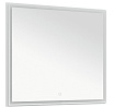 Зеркало Aquanet Nova Lite 90 см, белый глянец