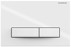 Кнопка смыва Charus Raiden FP.321.11.01 белый глянец