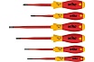Набор отверток Wiha 35389 SoftFinish electric slimFix Шлиц, Phillips, 6 предм. wih35389