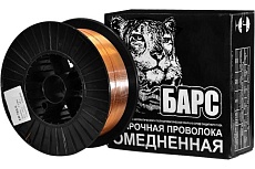 Проволока сварочная омедненная (1.0 мм; кассета 15 кг; СВ-08ГС) ER-70S-6 Барсвелд СВ000008404