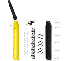 Однорядный корпус для пульта управления Giovenzana 10 отверстий PL10K