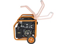Генератор Carver PPG-10000ЕM бензин LT-192FA, 7,0/7,5кВт, 220В, бак 33 л,электростартер, колеса, медь 01.020.00031