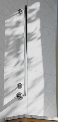 Полотенцесушитель электрический Margaroli Acrobaleno 616/S 9x91 хром, без крючков