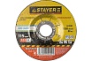 Круг шлифовальный абразивный "MASTER" по металлу (115x6x22.2 мм) Stayer 36228-115-6.0