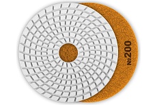 Алмазный гибкий шлифовальный круг для мокрого шлифования Зубр 125 мм, №200 29867-200