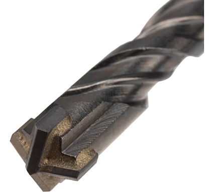 Бур по бетону 12x160x100 мм, крестовая пластина, SDS-plus Kranz KR-91-0821