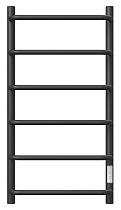 Полотенцесушитель электрический Point PN08848B П6 40x60 диммер справа, черный
