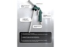 Пневмопистолет для гравитекса Rockforce RF-BG-01(58688)