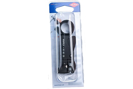 Стриппер коаксиальных кабелей Knipex KN-166005SB
