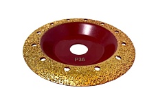 Чашка шлифовальная обдирочная твердосплавная 125x22 мм, P36 Diamond Industrial DIDGDR36