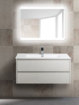 Тумба с раковиной BelBagno Kraft 100 см Bianco Opaco