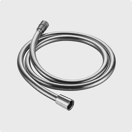 Шланг AQUAme AQM1502CR 150 см ПВХ, хром