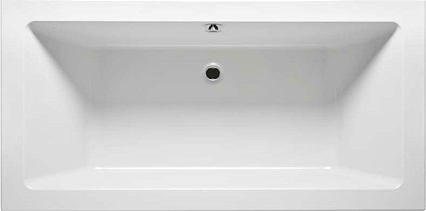 Акриловая ванна Riho Lugo Plug&Play 190x90 см L с монолитной панелью