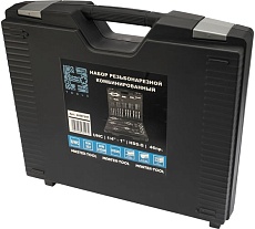 Набор метчиков и плашек H-Tools UNC 1/4 - 1,0 HSS-G 46пр 245072HT