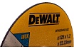 Круг отрезной по металлу INDUSTRIAL (125х22,2 мм) DeWalt DT42340Z