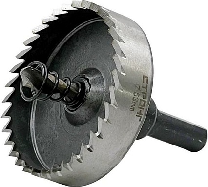 Коронка по металлу цилиндрическая СТК-063 53 мм, HSS Strong стк-06300053