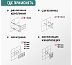 Коронка алмазная VIRA по керамике 6 мм, 2 шт, трехгранный хвостовик 559537