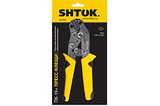 Пресс-клещи SHTOK ПК-19+, матрица, профиль овал, 0.25 - 2.5 мм 03201