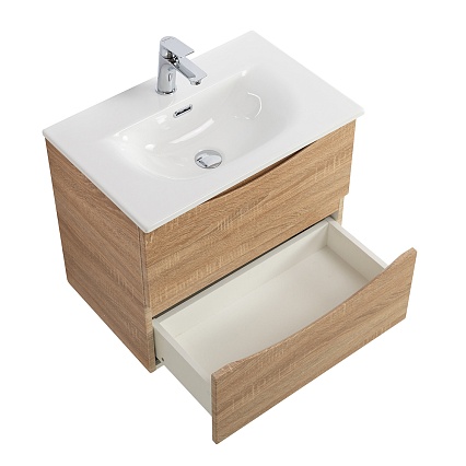 Мебель для ванной BelBagno Marino-Cer-Mini 50 см Rovere Bianco