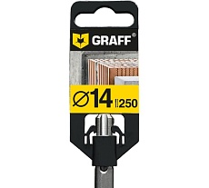 Зубило пикообразное (14х250 мм; SDS-plus) GRAFF GSPC14
