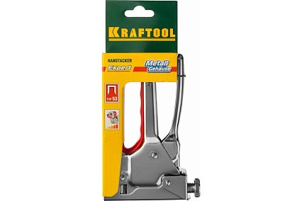 Скобозабивной пистолет Kraftool Expert-53 тип 53 (6-14мм), стальной 3187