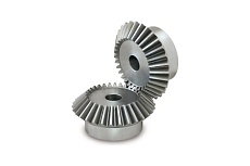 Коническая зубчатая пара ISKRA C28A483 передат. число: 1:3, M=2, Z1=16, Z2=48