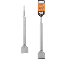 Зубило плоское изогнутое 40х250 мм, SDS-Plus, пластиковый держатель, 1 шт, &quot;Гранит&quot; TDM ELECTRIC SQ1095-0104