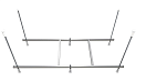 Каркас для ванны Jacob Delafon Odeon Rive Gauche 170x75 E6D369RU-NF