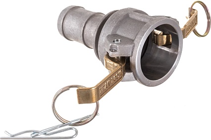 Камлок соединение типа С (1.25"; розетка с хвостовиком; алюминий) TITAN LOCK TL125CAL