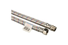 Подводка для воды ТР-сантехника Гигант, нержавеющая сталь, 120 см, в/н 1/2 26484