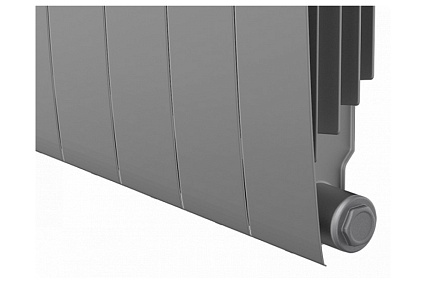 Радиатор Royal Thermo Biliner Alum 500 Silver Satin 4 секции НС-1250254