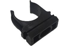 Крепеж-клипса u-plast F 20 черная, 100 шт. 300-020Ч