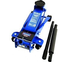 Подкатной двухнасосный домкрат 3т AE&T T31304