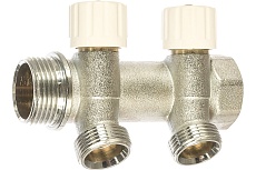 Сантехнический коллектор 1"х3/4"х2 Te-Sa 203TG50-065-02