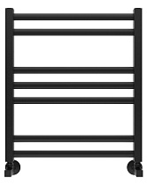 Полотенцесушитель водяной Aquatek Поларис П7 50x60 черный, AQ KO0760BL