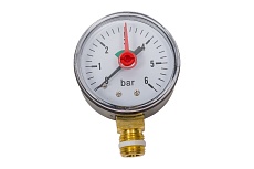 Редуктор давления STI 1/2 с манометром (1-6 бар) ТТ000016405